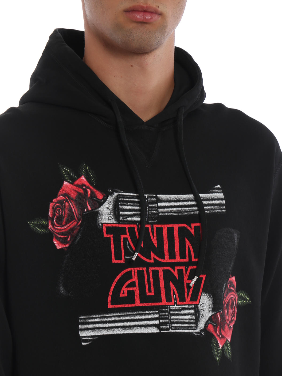 dsquared2 rose gun t shirt