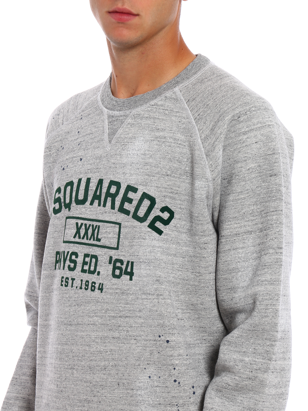 Dsquared2 - XXXL logo cotton sweatshirt 