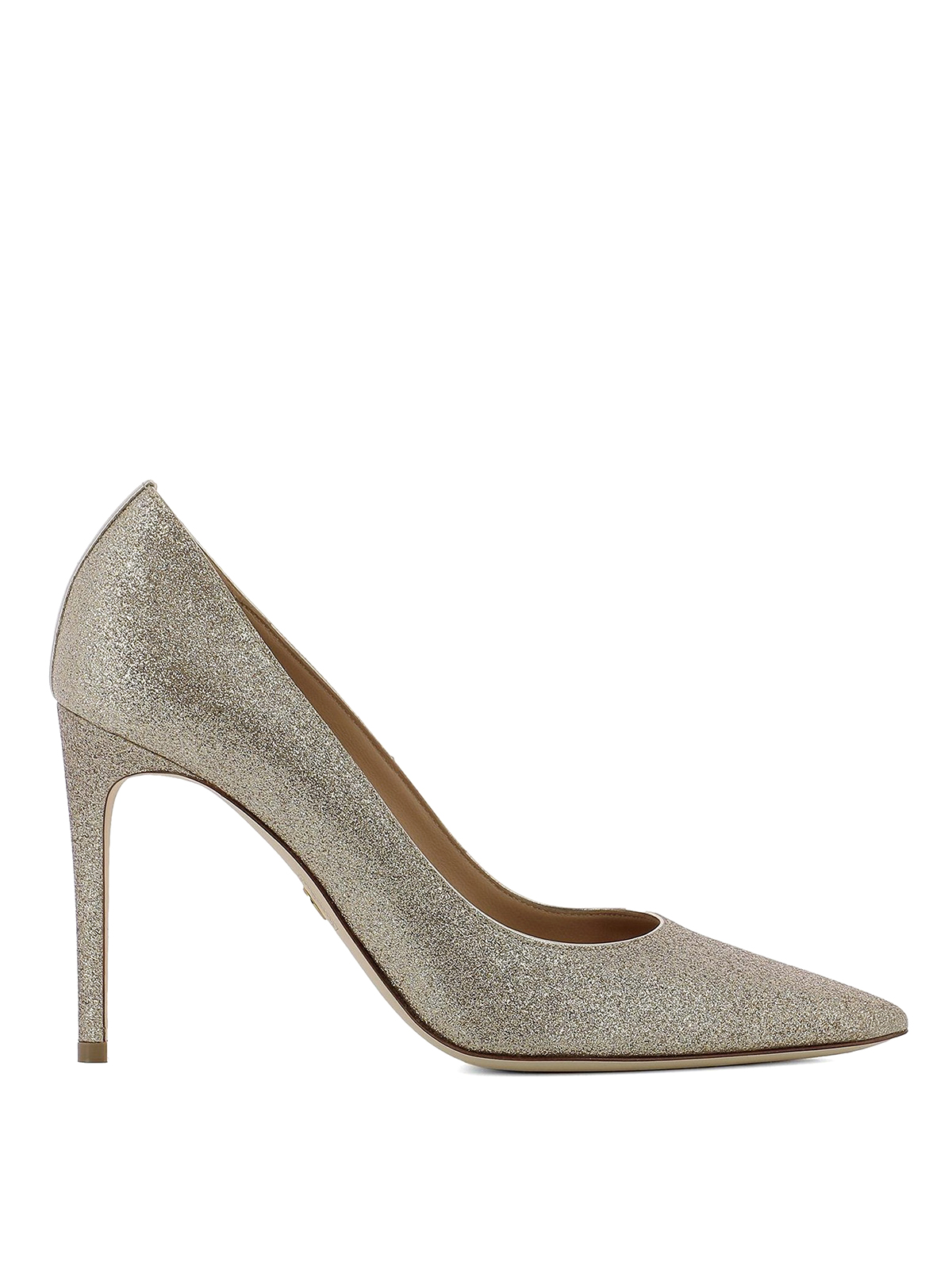 Click to view more detailed imagery on our partner's website Dsquared2 Pumps Basic Fabric Glitter Gold