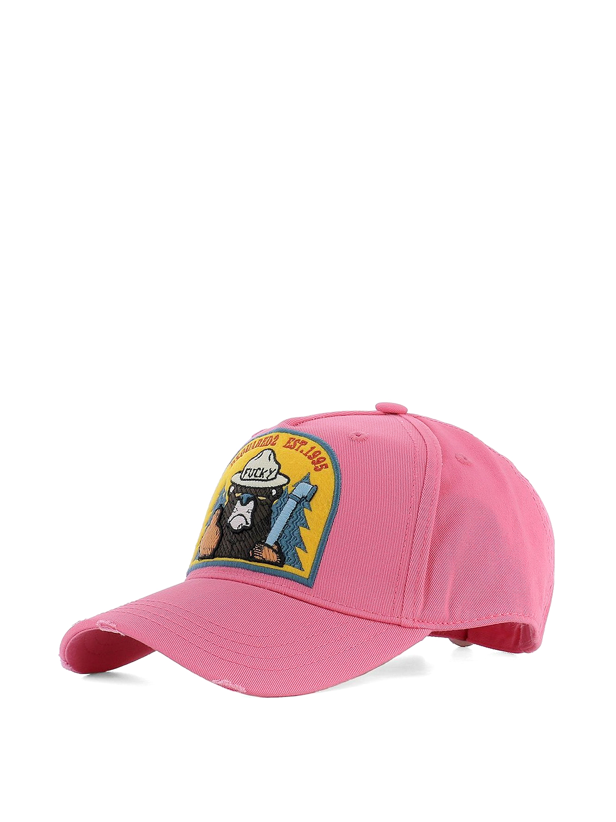 Dsquared2 - Bear patch baseball cap 