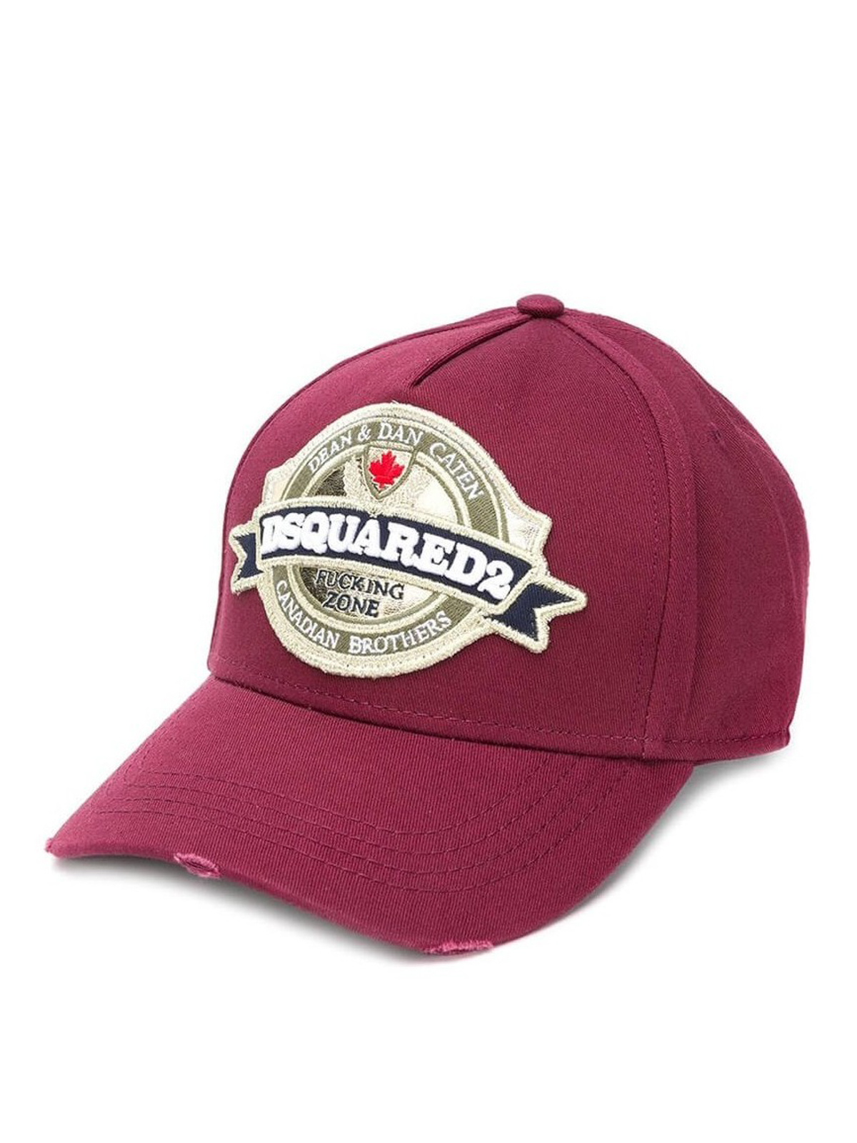 baseball cap burgundy