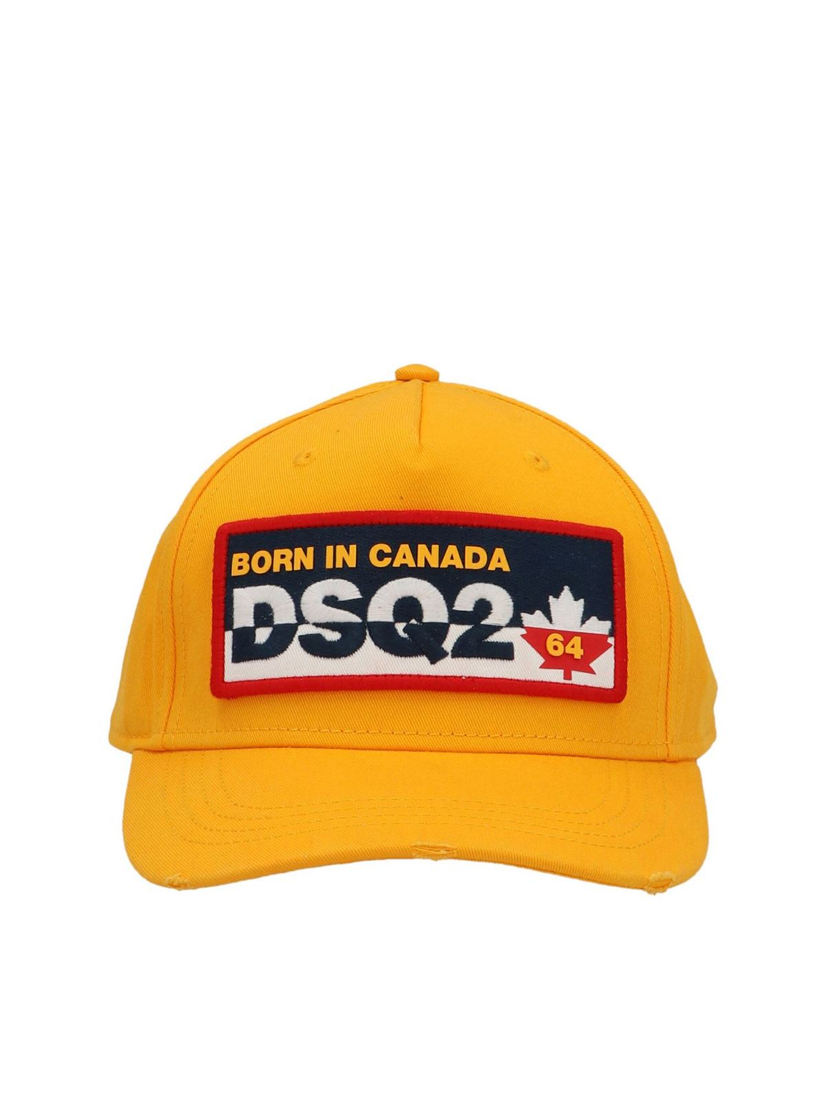 yellow dsquared cap