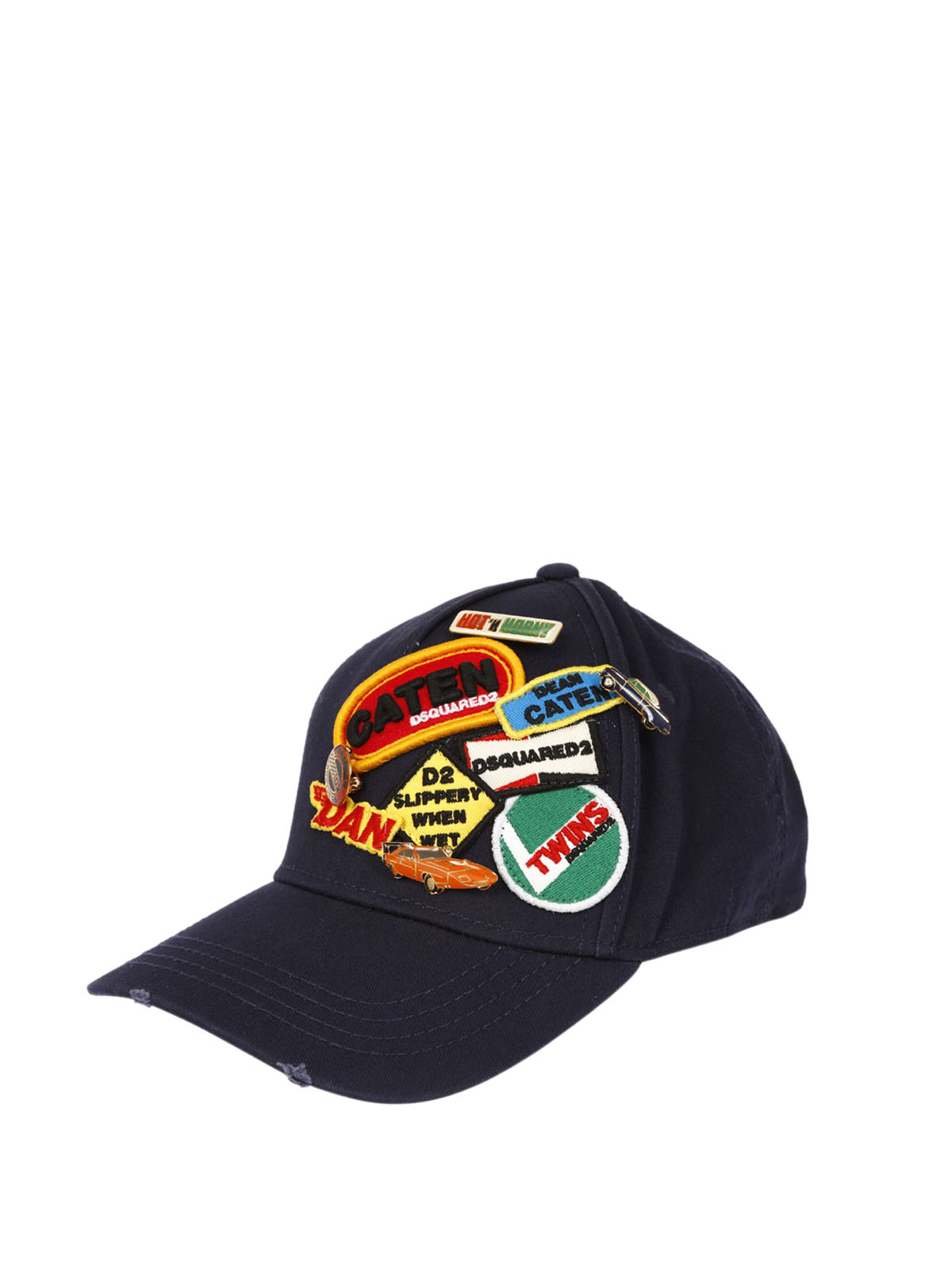 Embroidered patch baseball cap 
