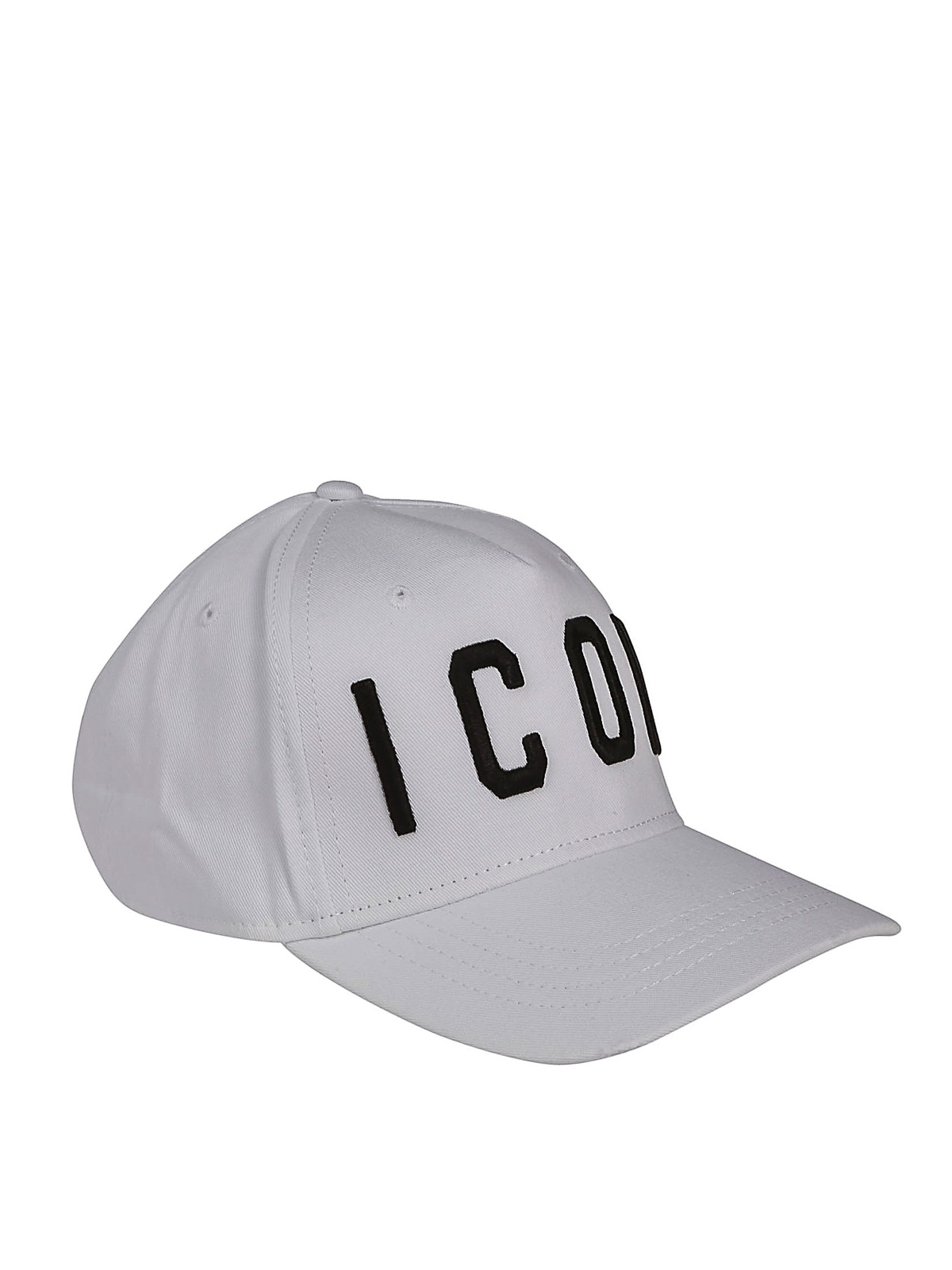 white icon cap
