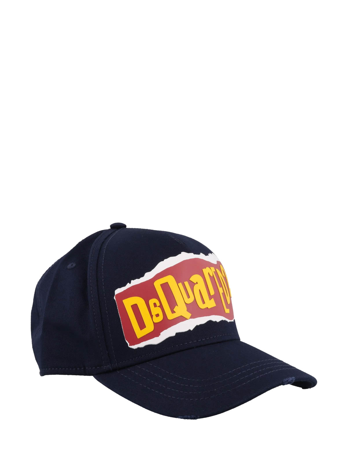 Dsquared2 - Relief logo baseball cap - hats & caps - BCM016205C000013073