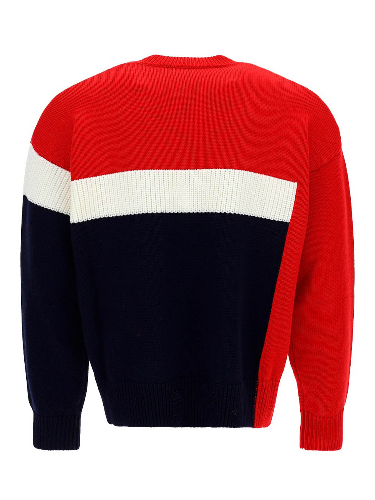 Dsquared2 Colorblock wool sweater crew necks S74HA1098S17390962