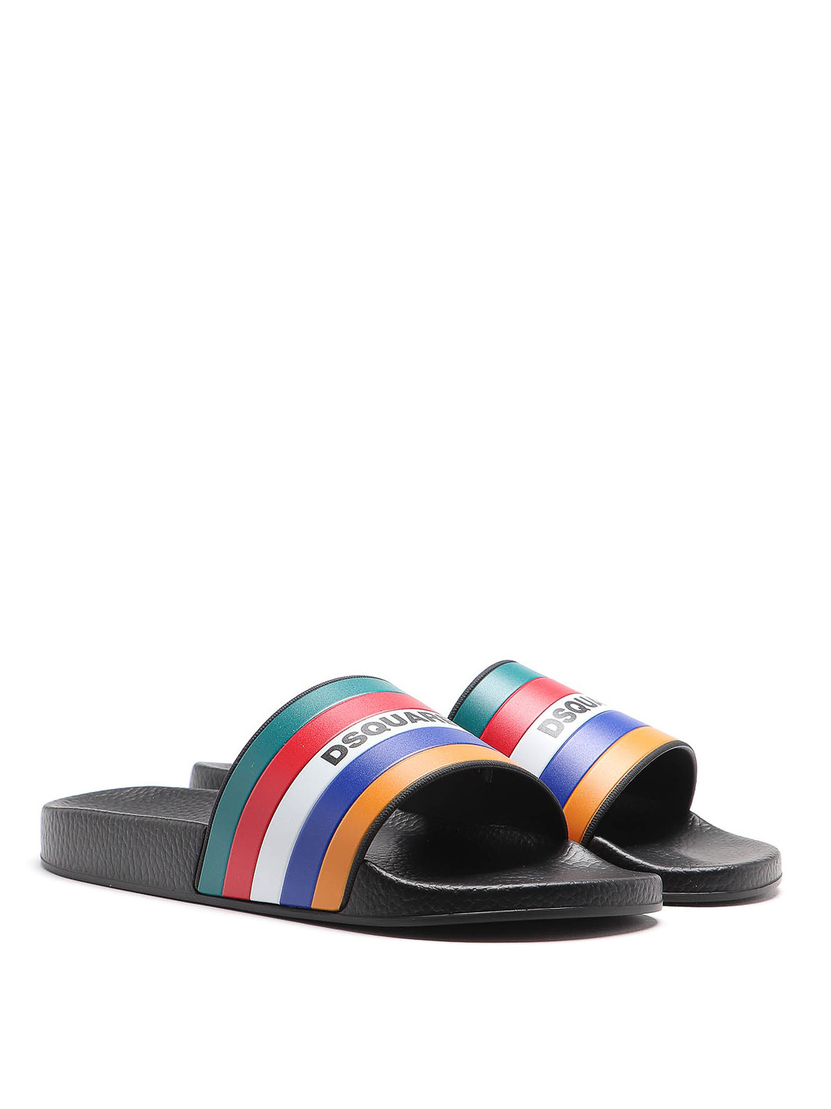 Flip flops Dsquared2 - Logo print slides - FFM001217200001M1165
