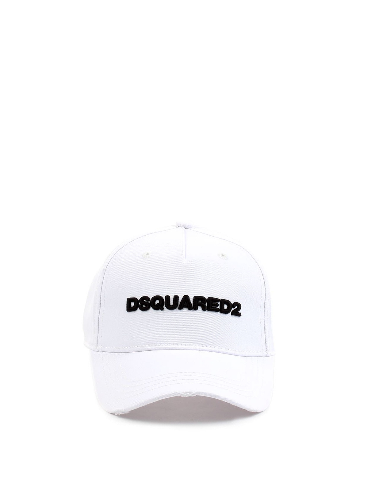 black and white dsquared cap