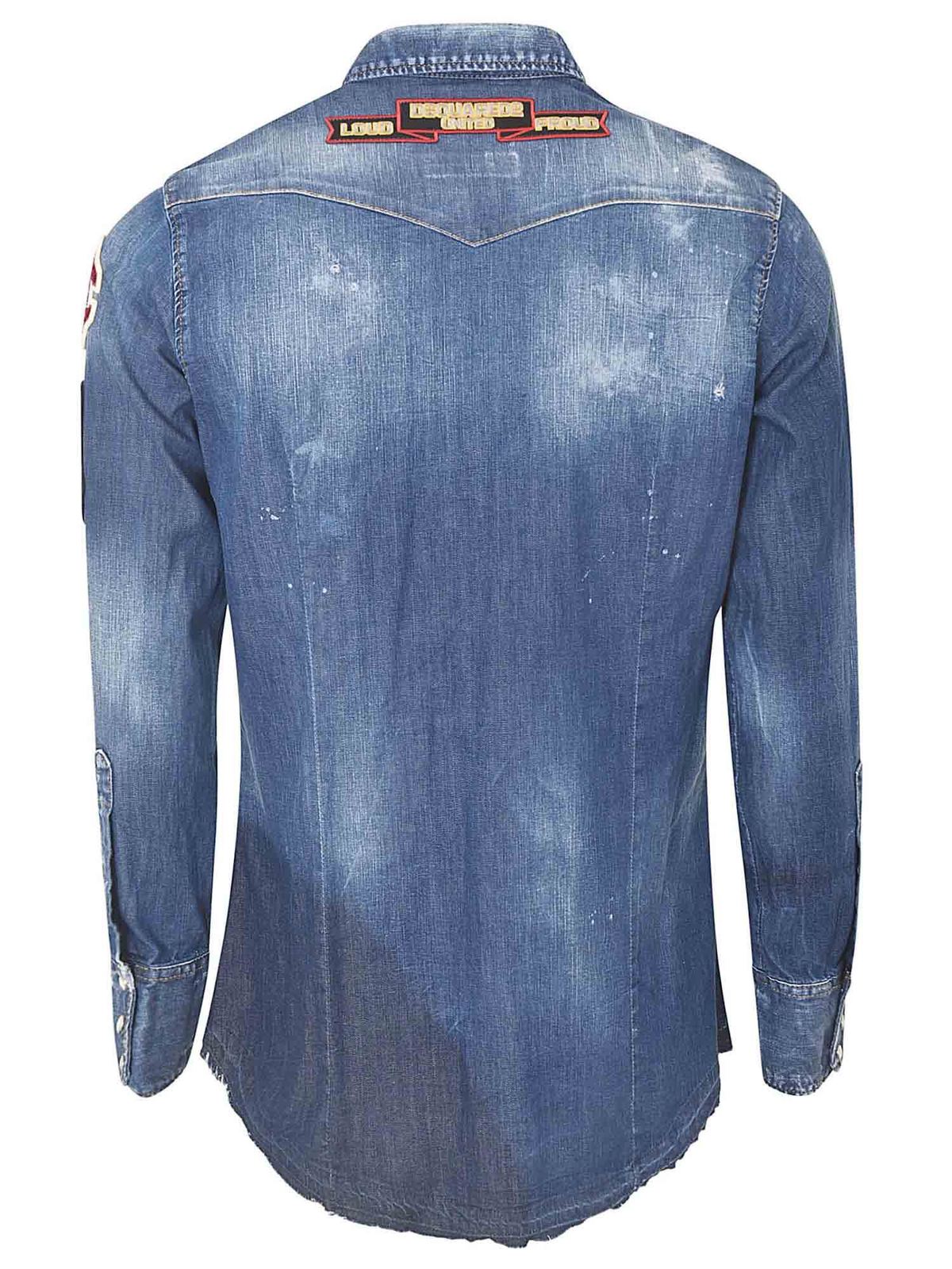 dsquared2 jeans patch