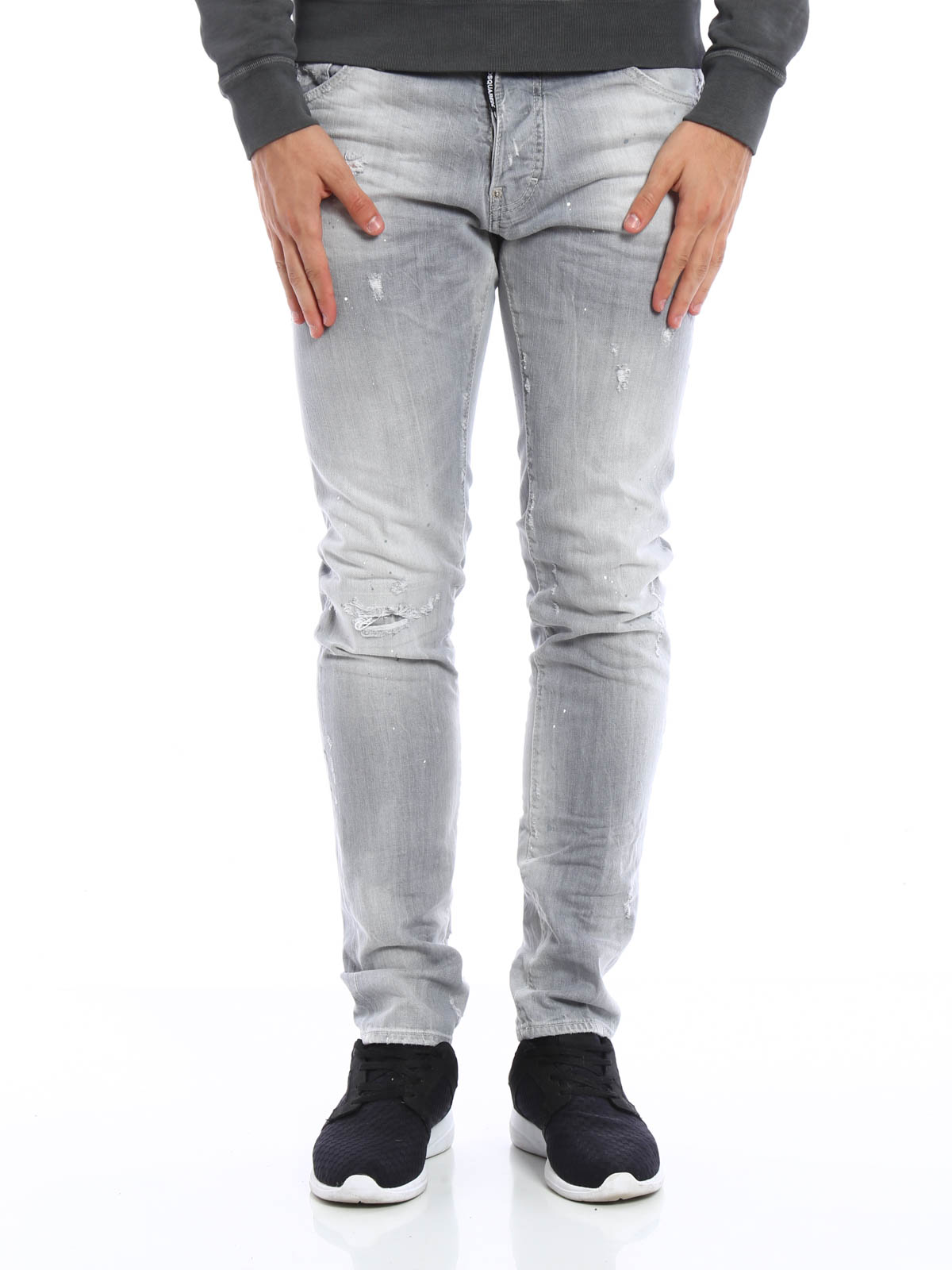 dsquared2 jeans cool guy grau