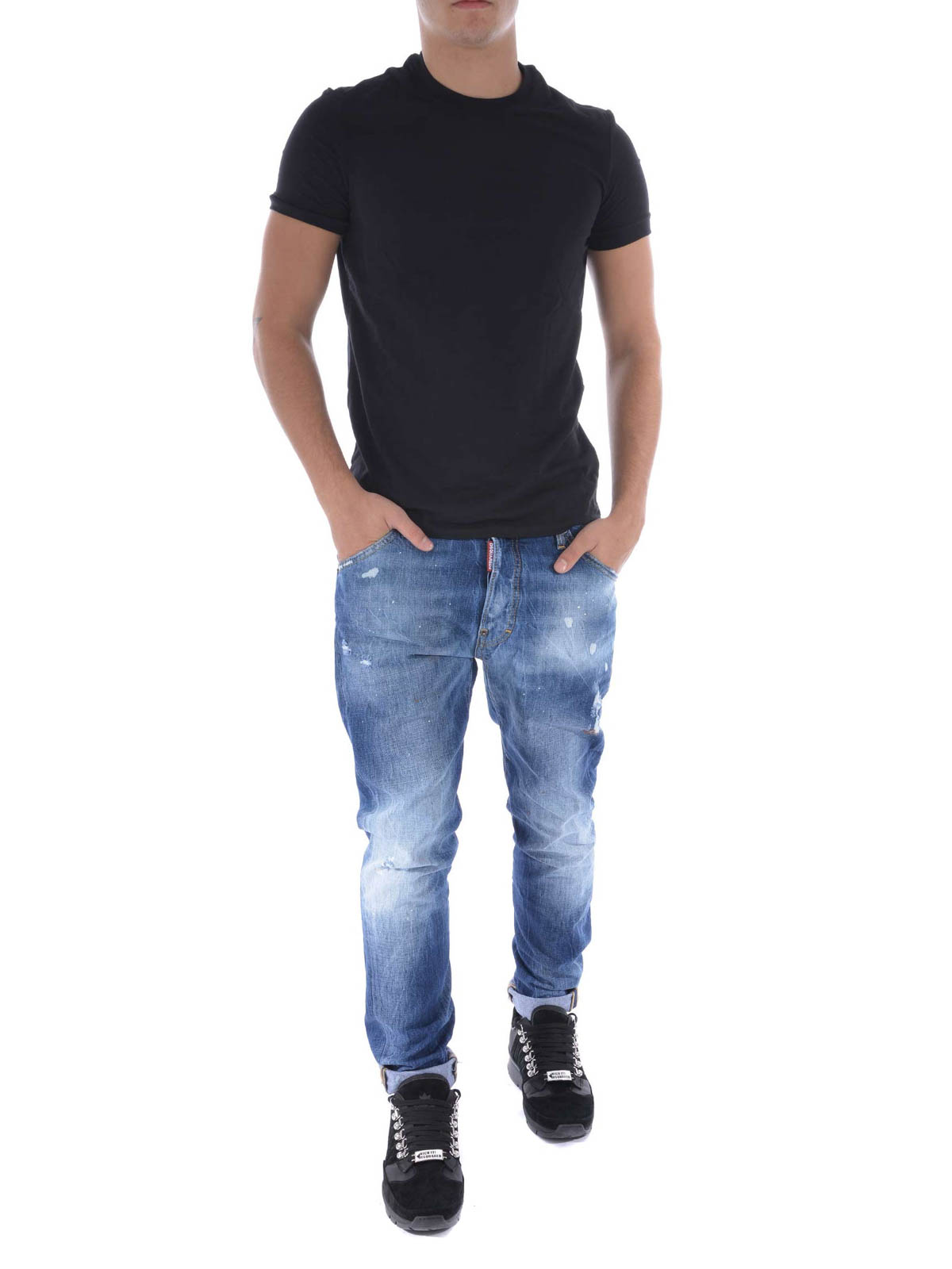 Straight leg jeans Dsquared2 - Kenny Twist jeans - S74LA0791S30309470