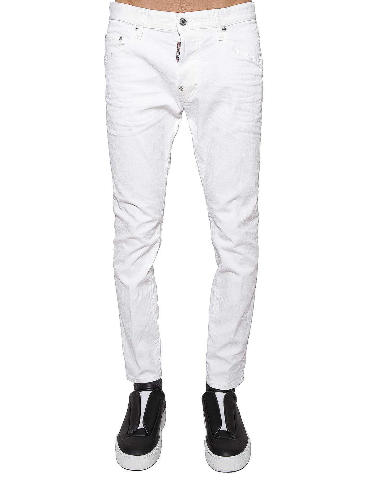 dsquared white jeans
