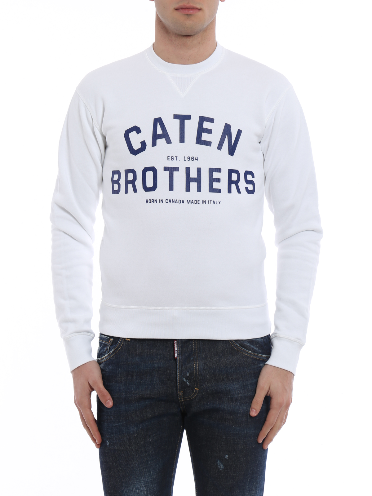 Caten Brothers print sweatshirt 