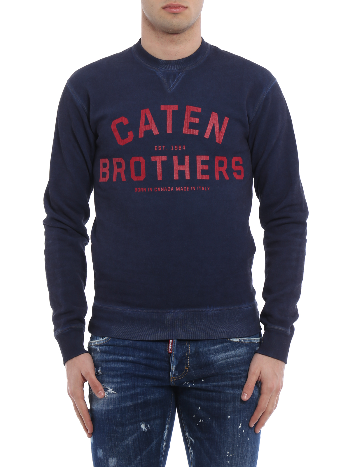 Caten Brothers print sweatshirt 