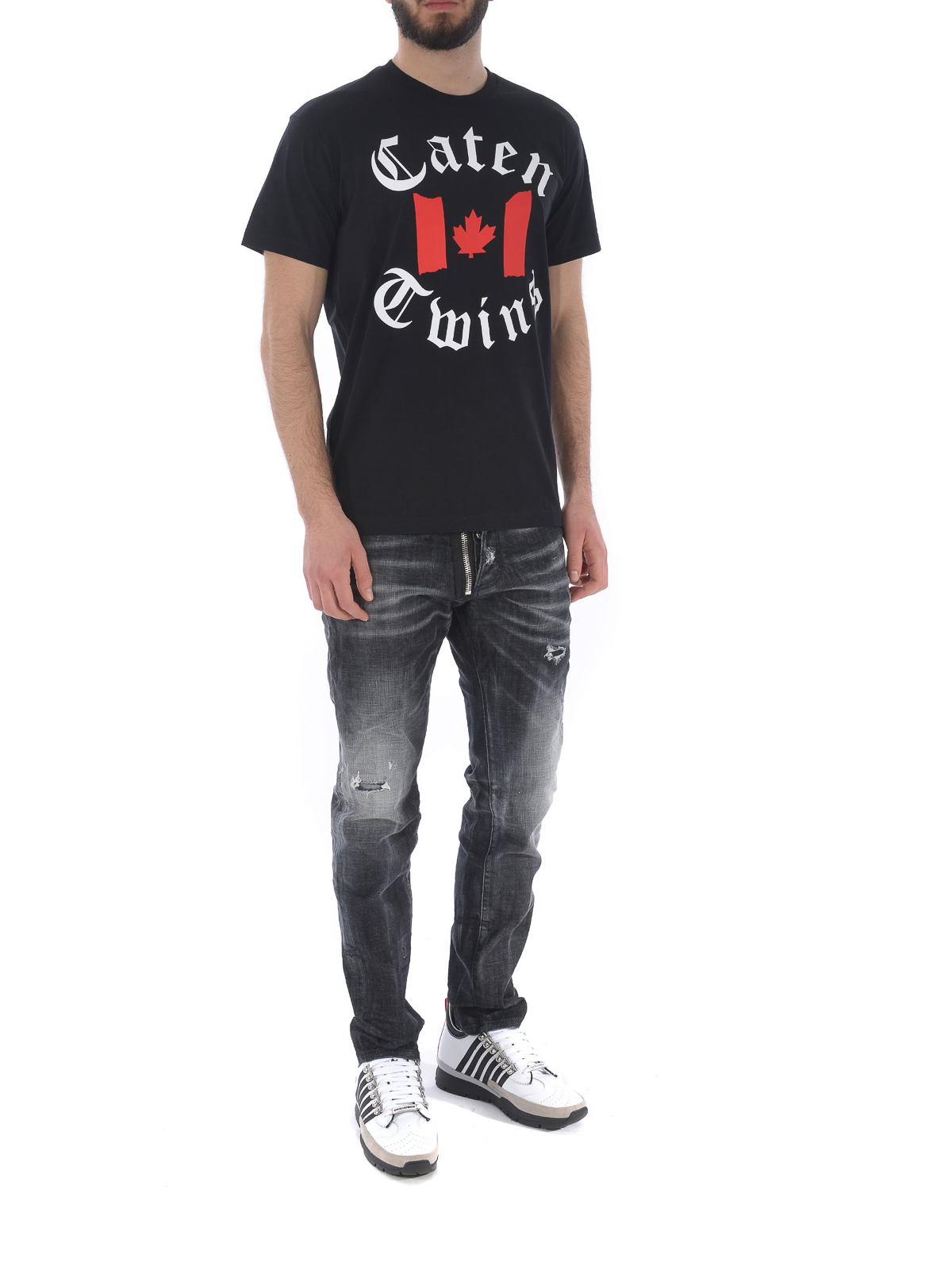 dsquared2 t shirt canada flag