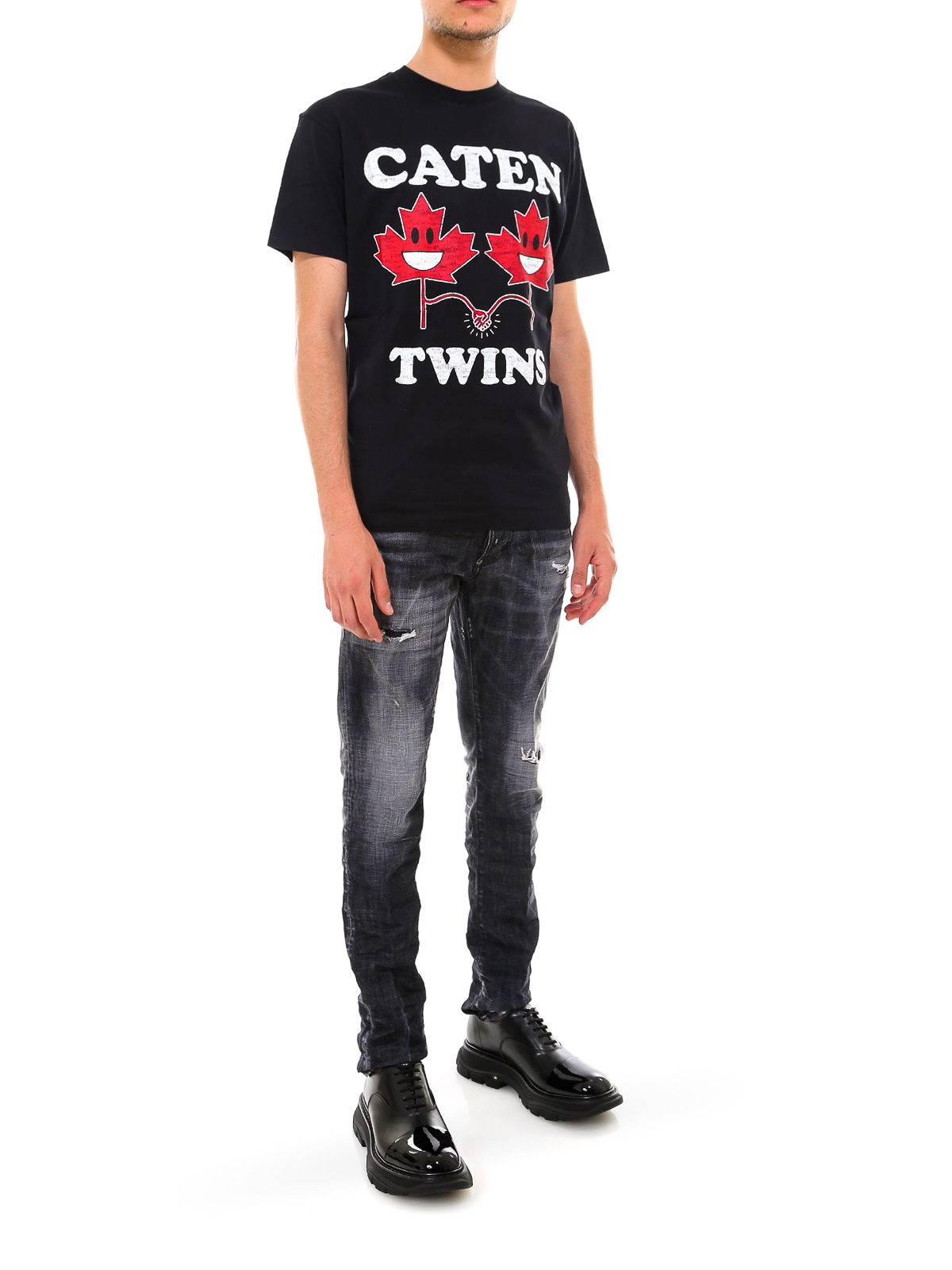 dsquared2 caten twins t shirt