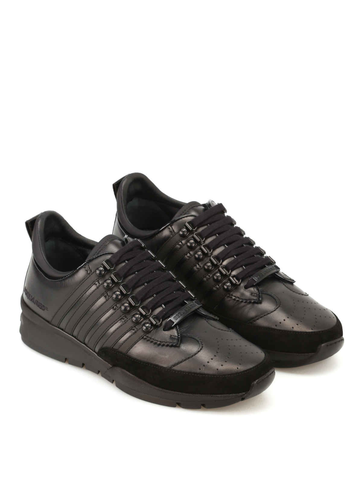 Dsquared2 - 251 black leather sneakers 