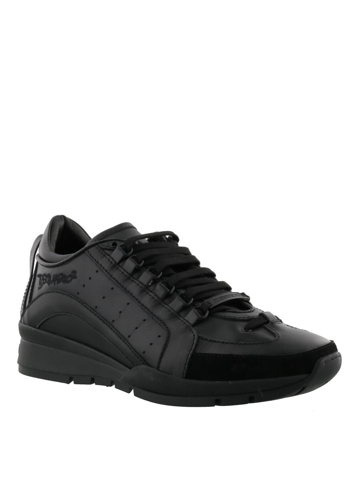 Dsquared2 - 551 black leather sneakers 