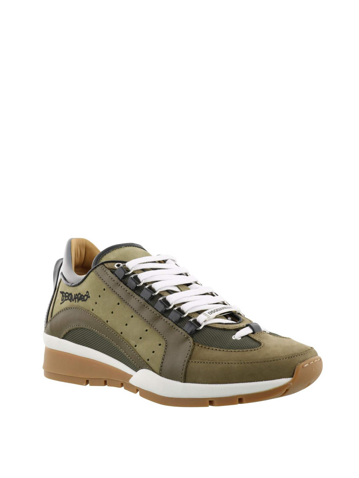 military green sneakers