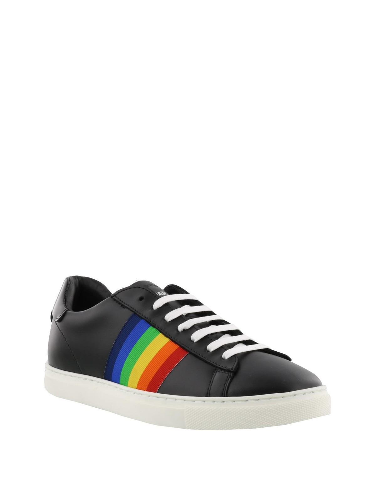 Black New Tennis Rainbow sneakers 