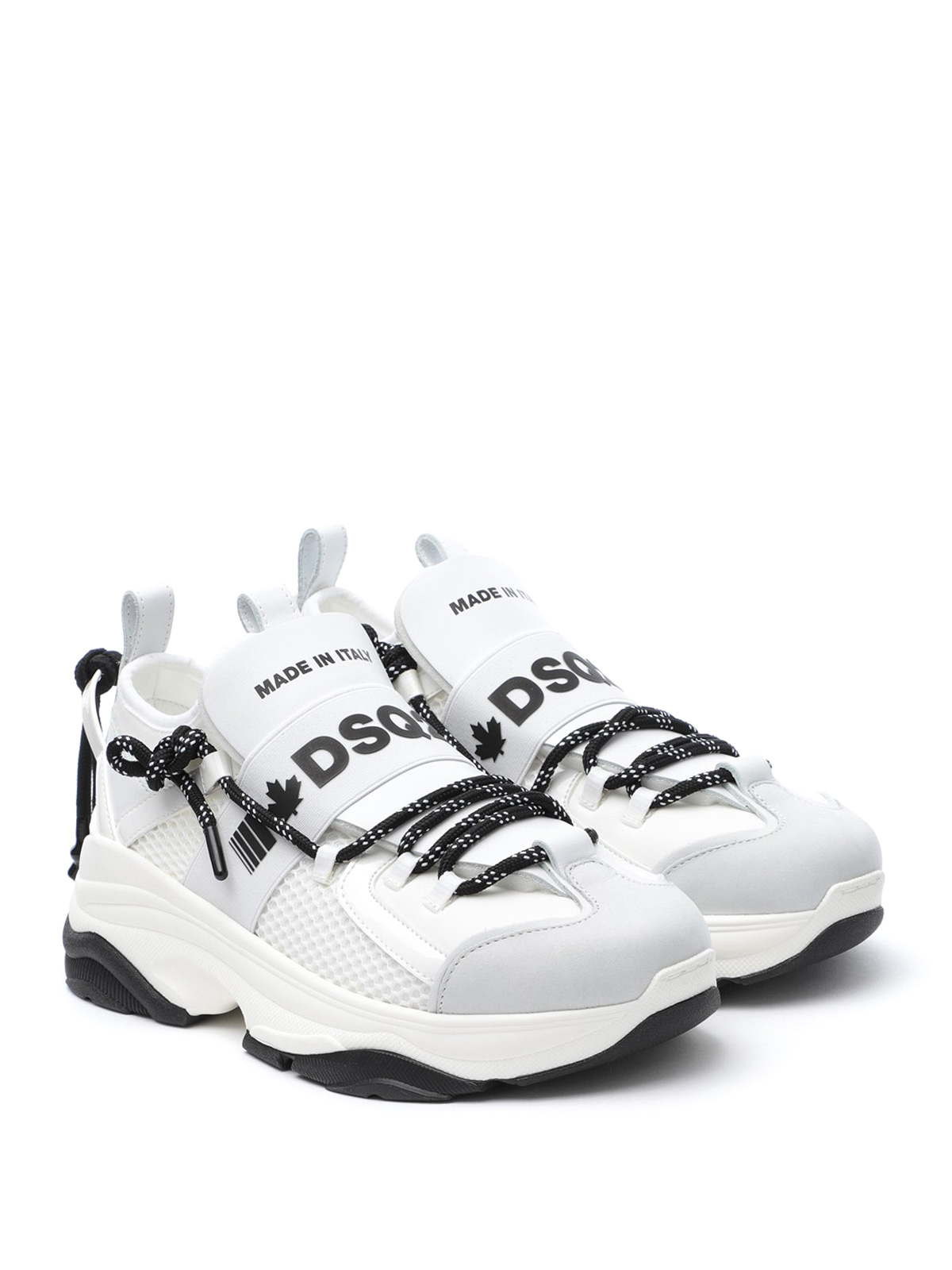Dsquared2 - D-Bumpy One white sneakers 