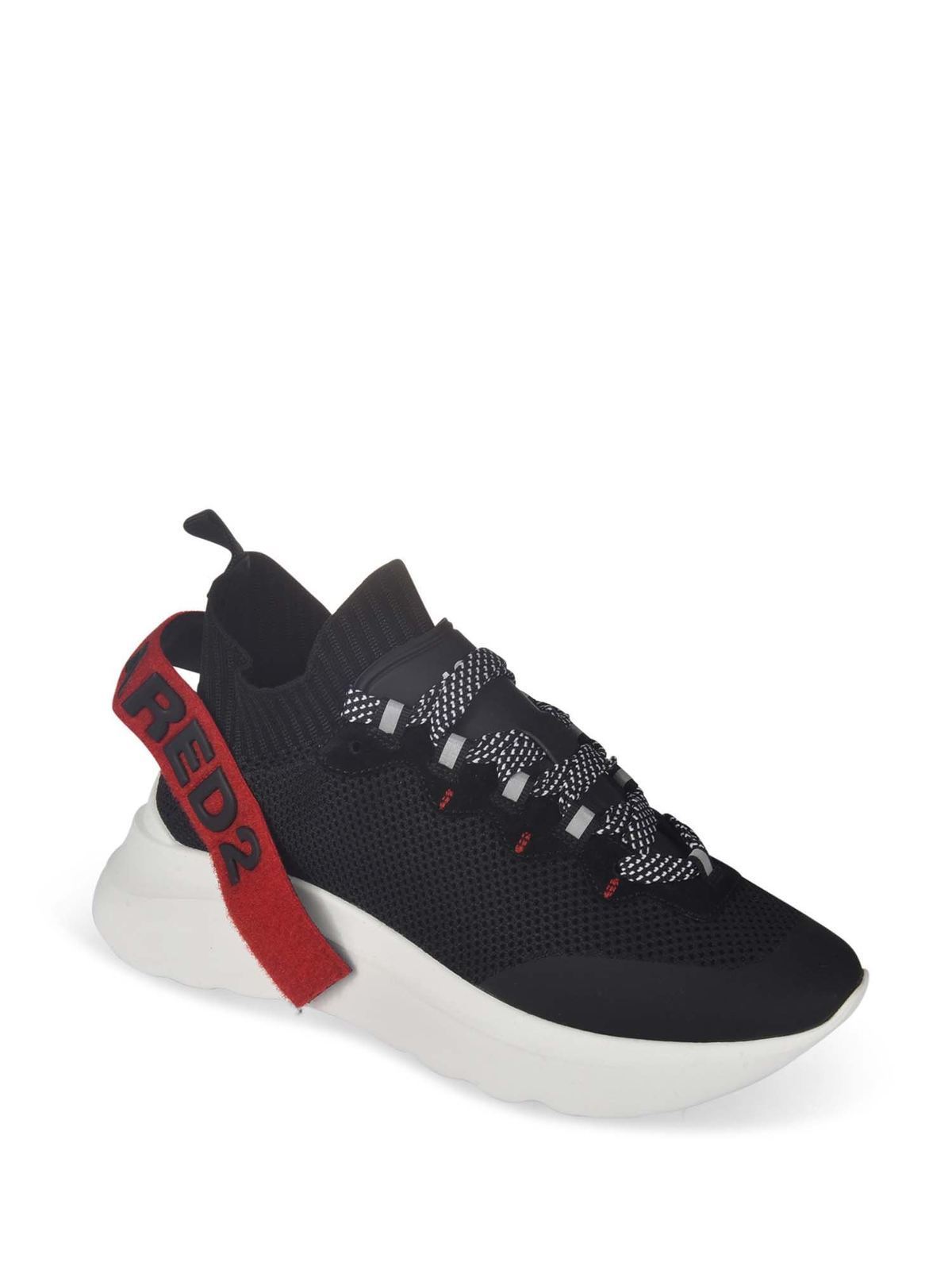 Trainers Dsquared2 - Low Top Speedster sneakers in black ...