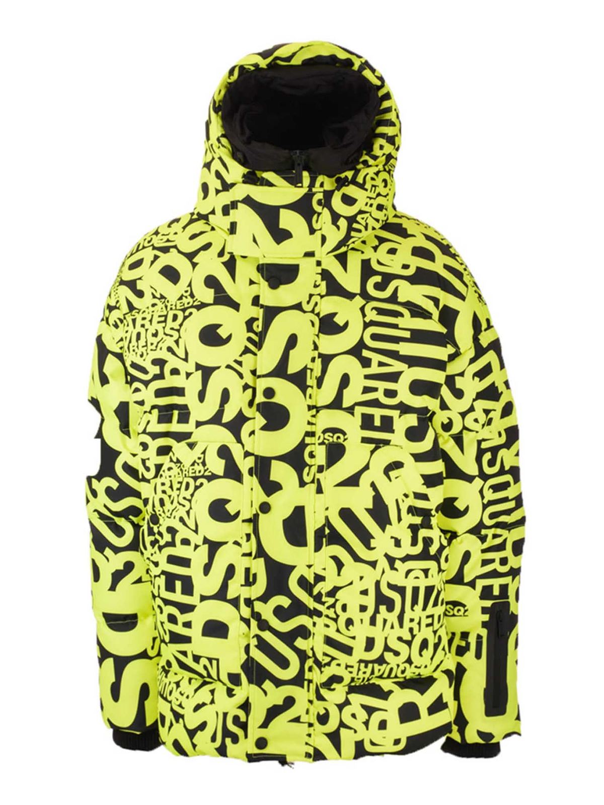 【ご予約品】 Graffiti SQUARED2★DSQ2 D Print スキージャケット Puffer Ski アウターその他 サイズを