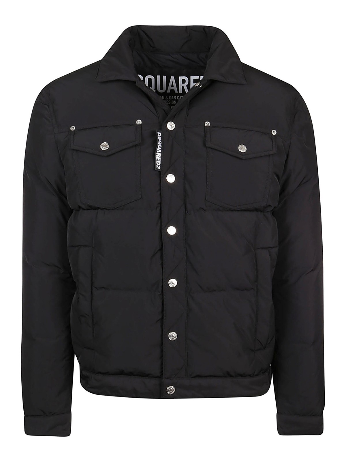 dsquared2 quilted jacket