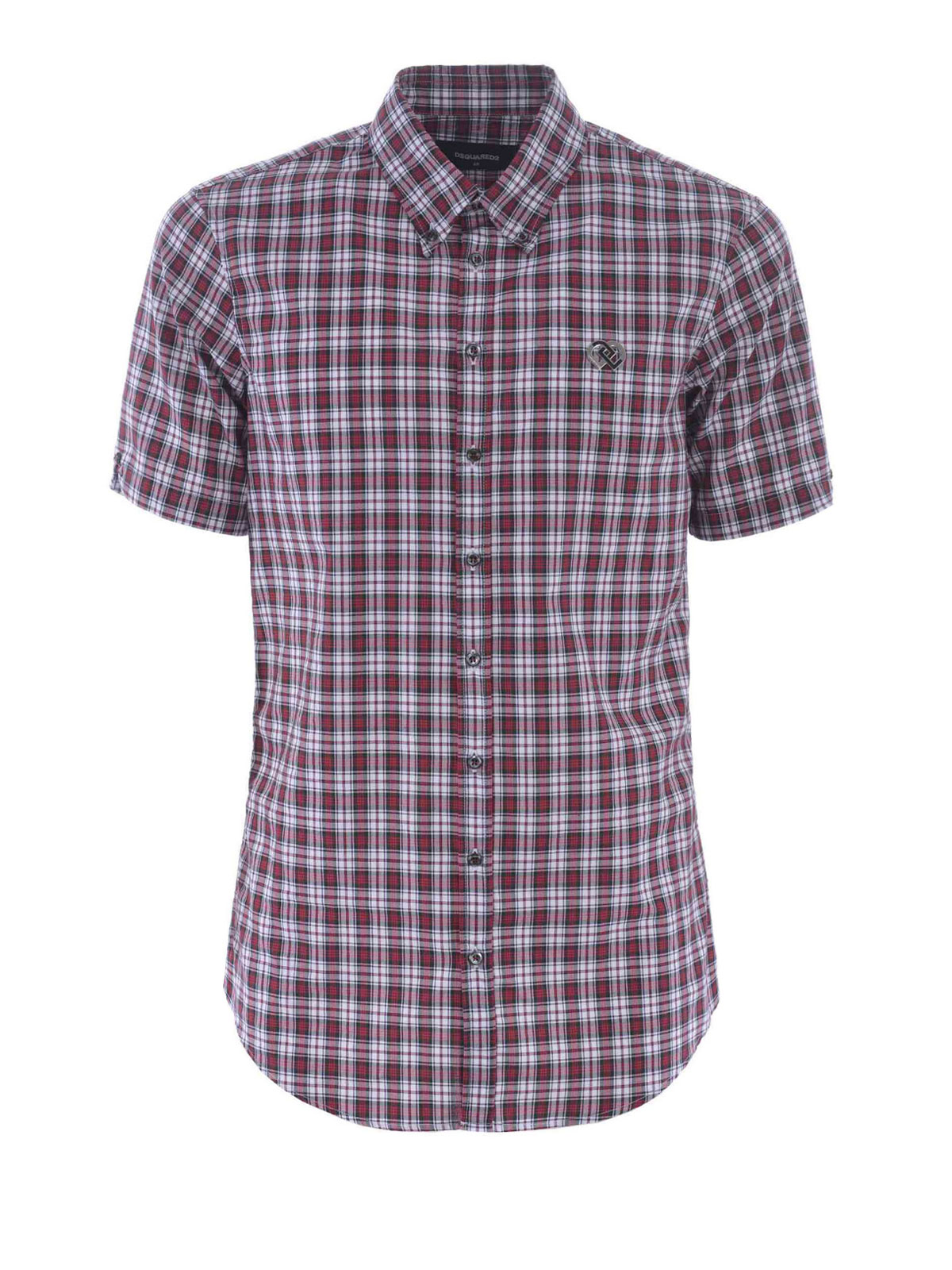 Shirts Dsquared2 - Check pure cotton shirt - S71DM0063S47567001F