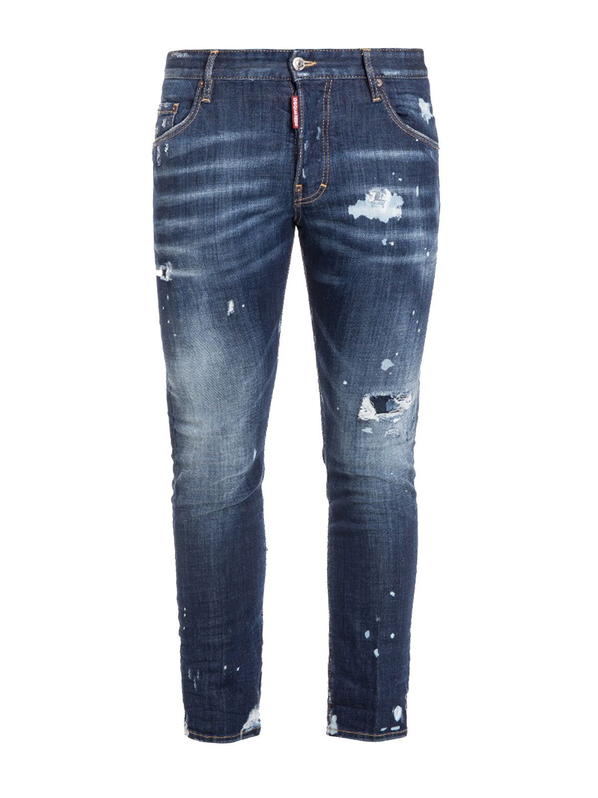 Dsquared2 - Distressed crop jeans - skinny jeans - S74LB0265S30342470