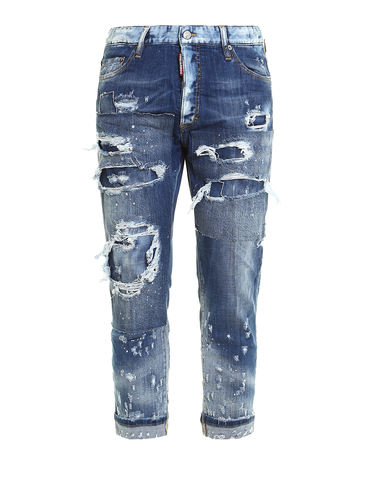 Dsquared2 - Glam Head worn out jeans 