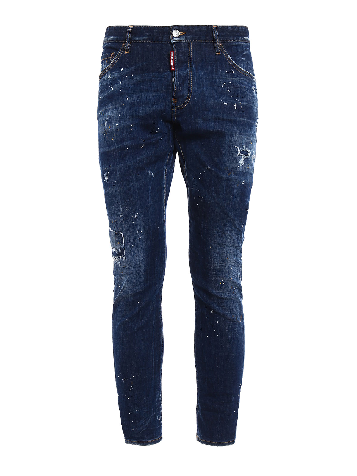 Skinny jeans Dsquared2 - Sexy Twist tropical hanky jeans 