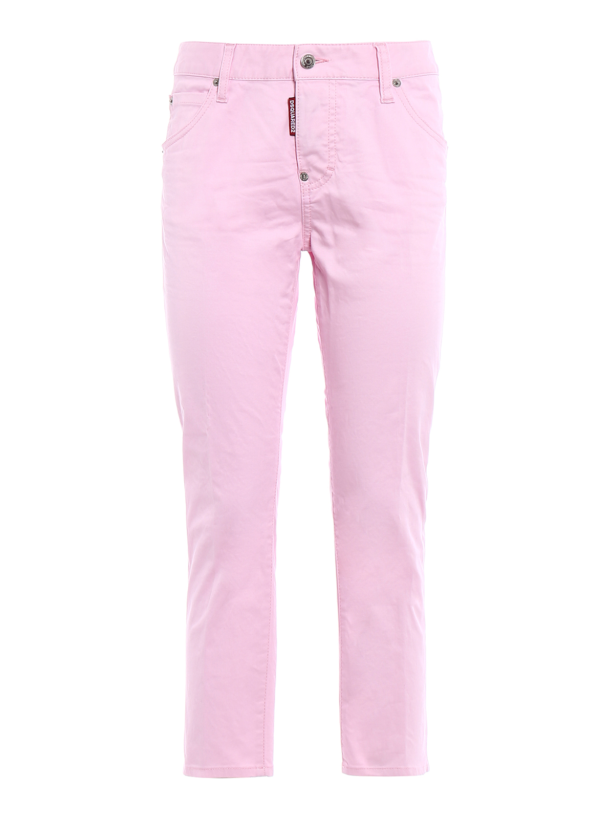 Cool Girl pink cropped jeans 