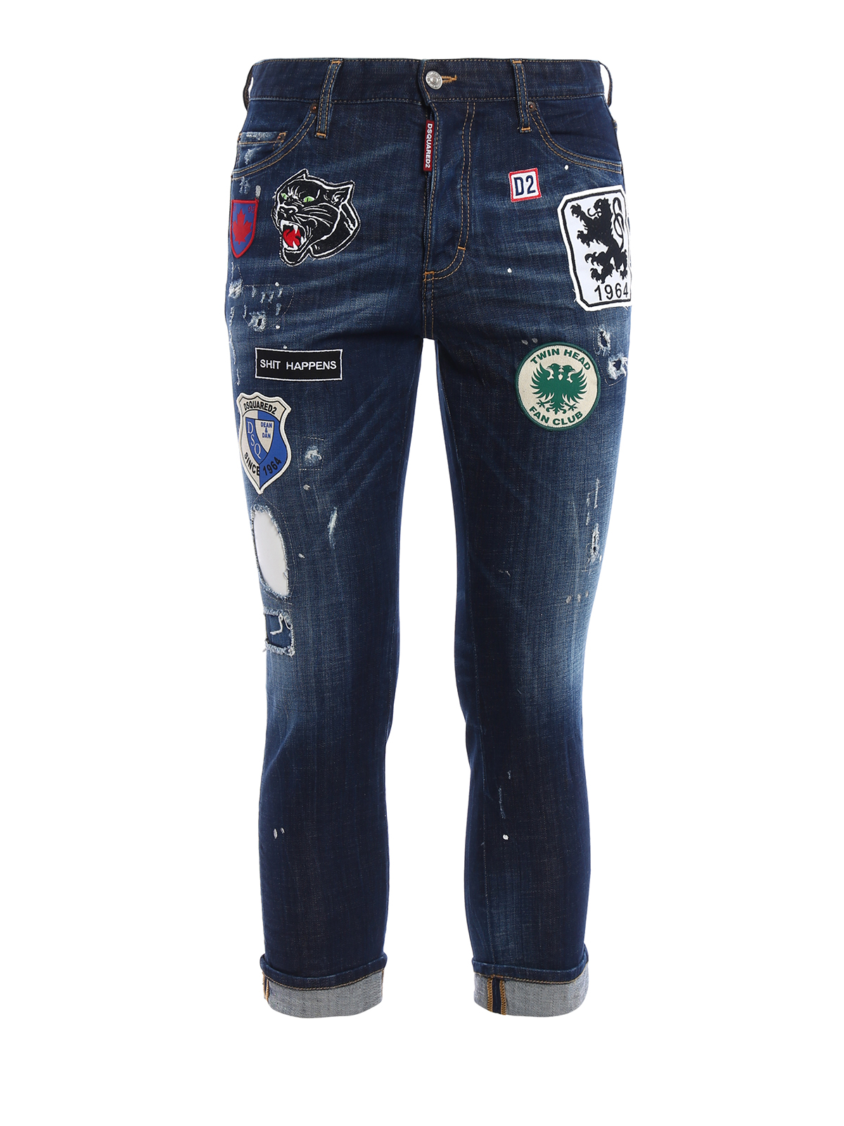 Straight leg jeans Dsquared2 - Glam Head jeans - S71LB0246S30342470