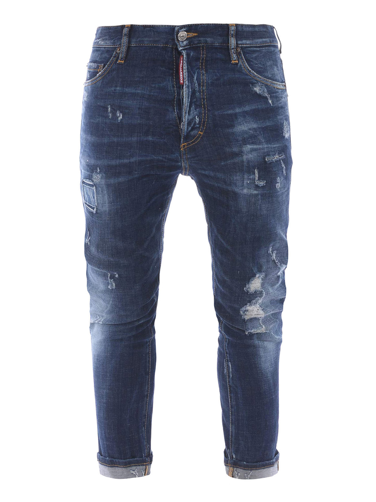 Straight leg jeans Dsquared2 - Glam Head slim fit denim jeans 