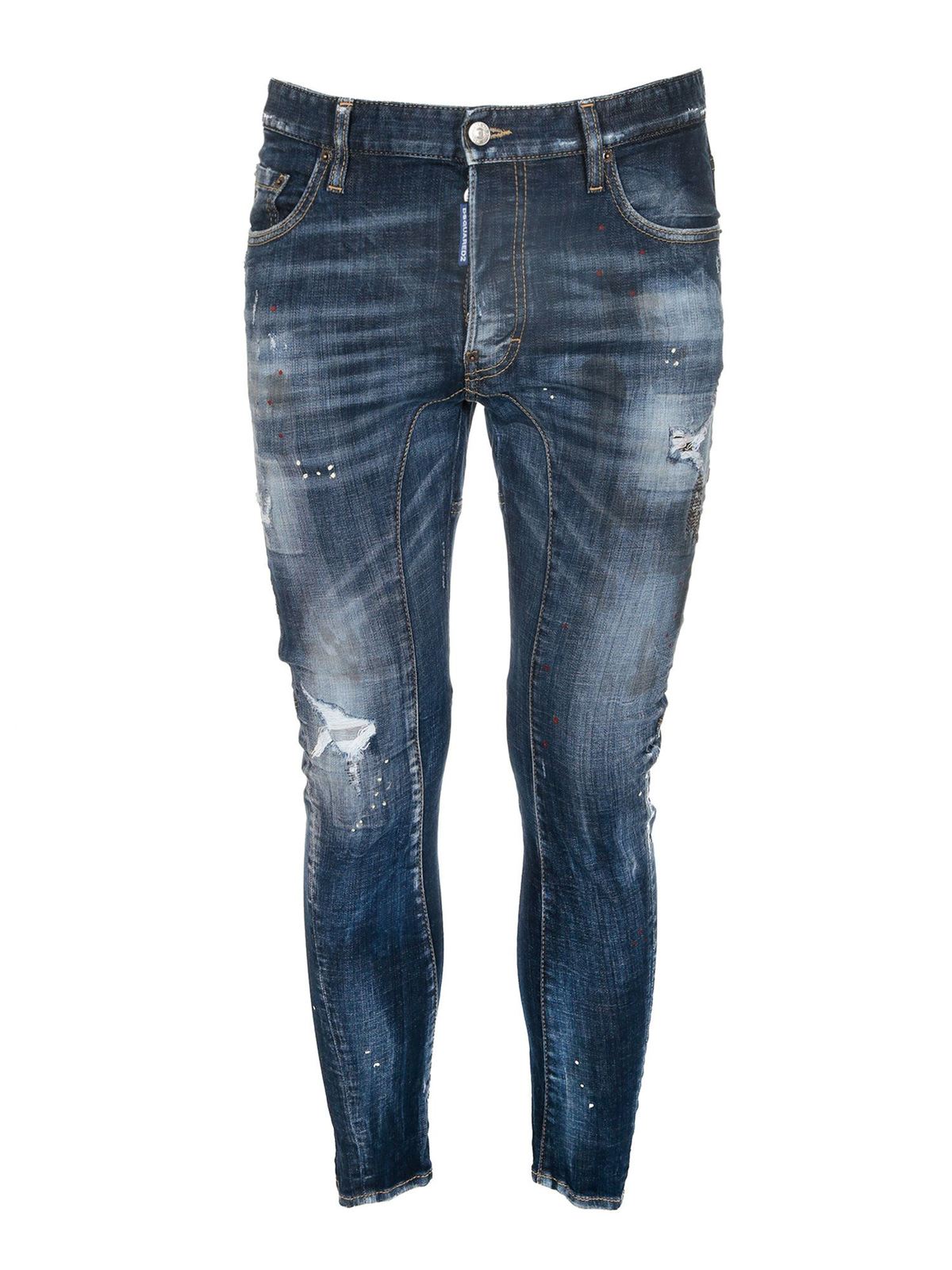 Dsquared2 Men's Jeans Denim Sexy Mercury In Blu | ModeSens