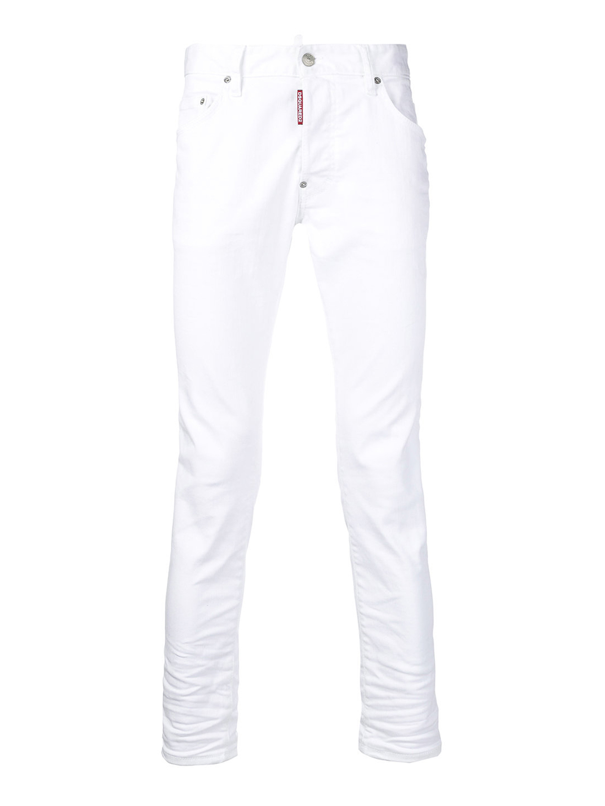 dsquared2 white bull jeans