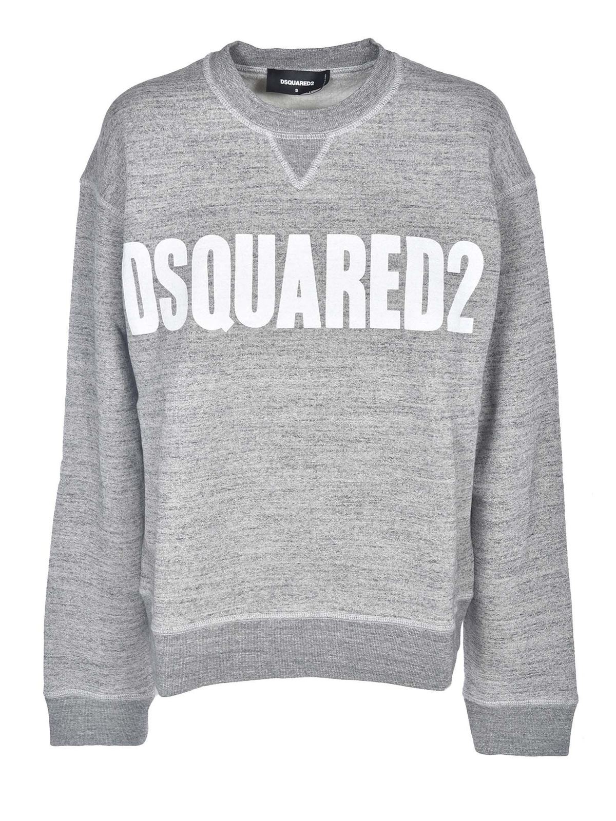 dsquared2 hoodie grey