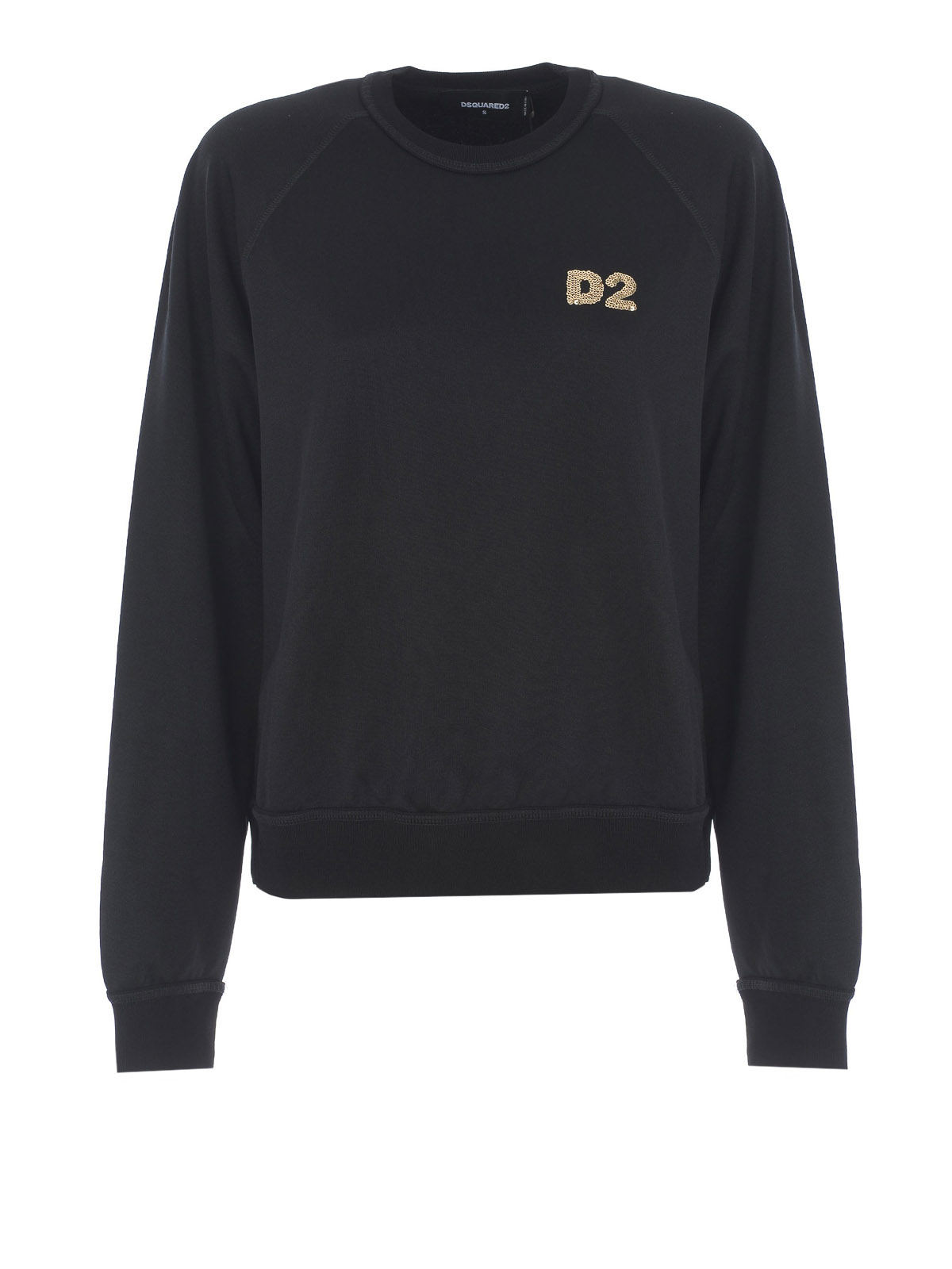 Sweatshirts & Sweaters Dsquared2 - Sequined D2 logo sweatshirt ...