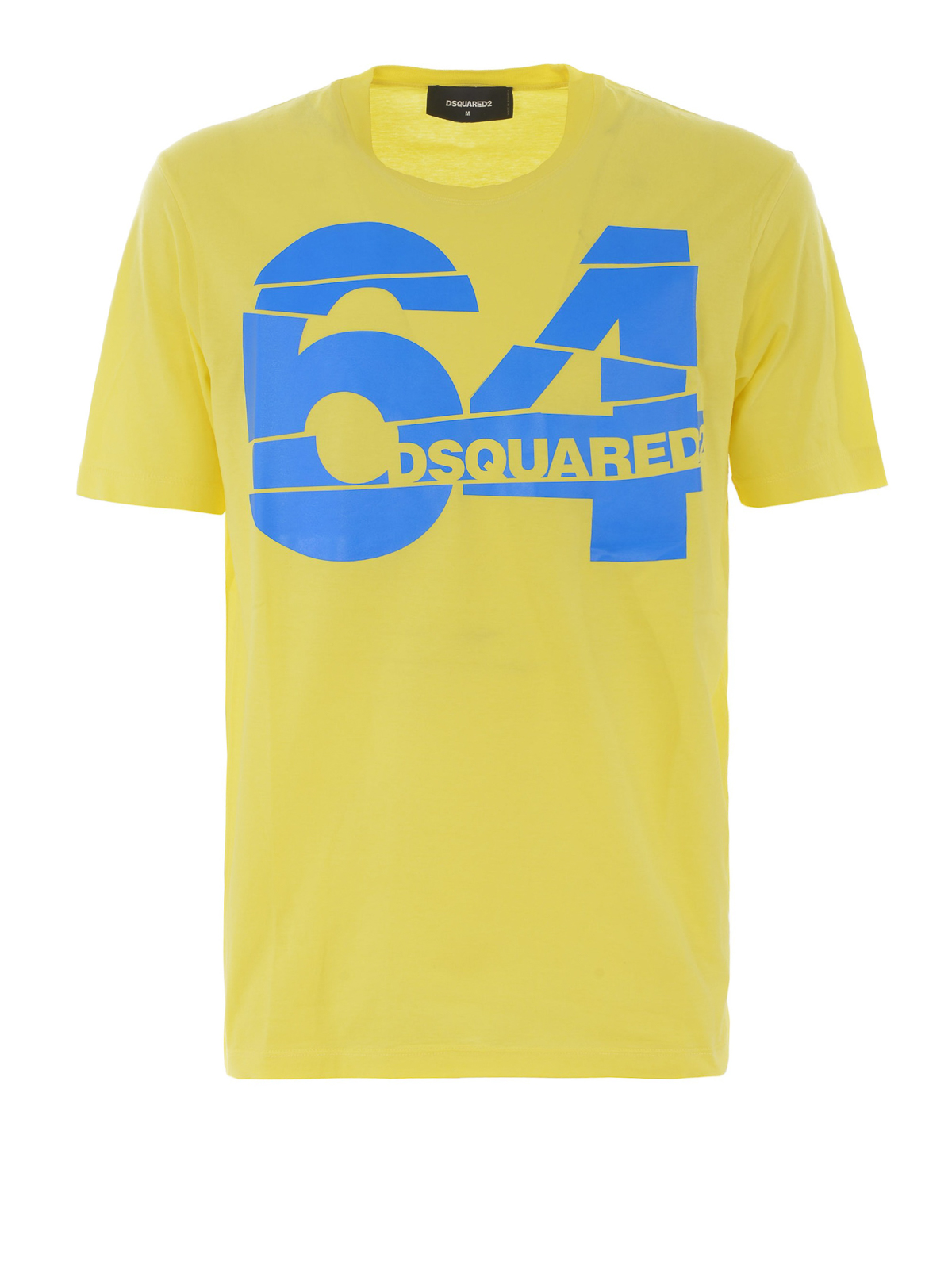 dsquared2 shirt yellow