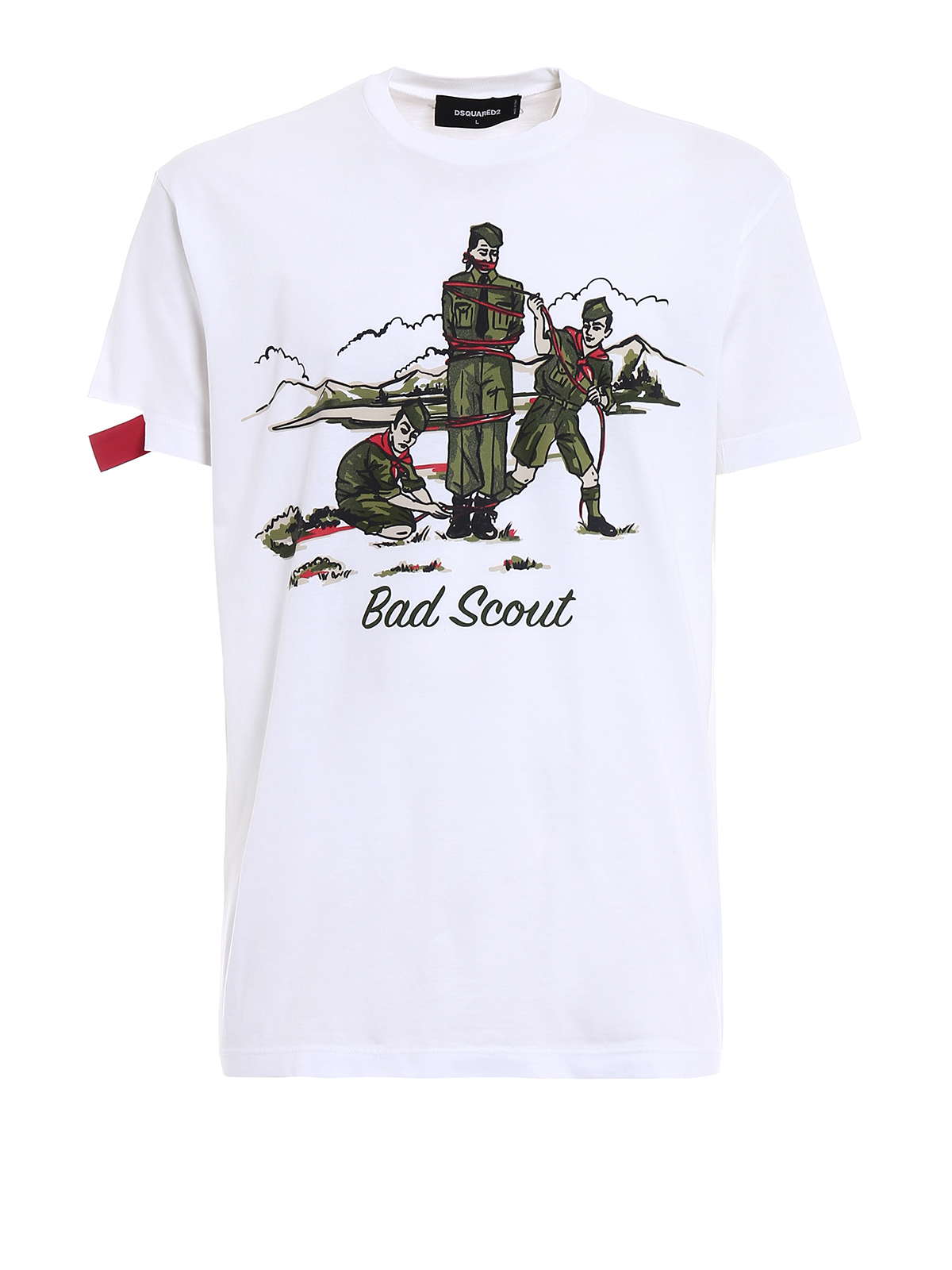 Dsquared2 - Bad Scout print T-shirt - t 
