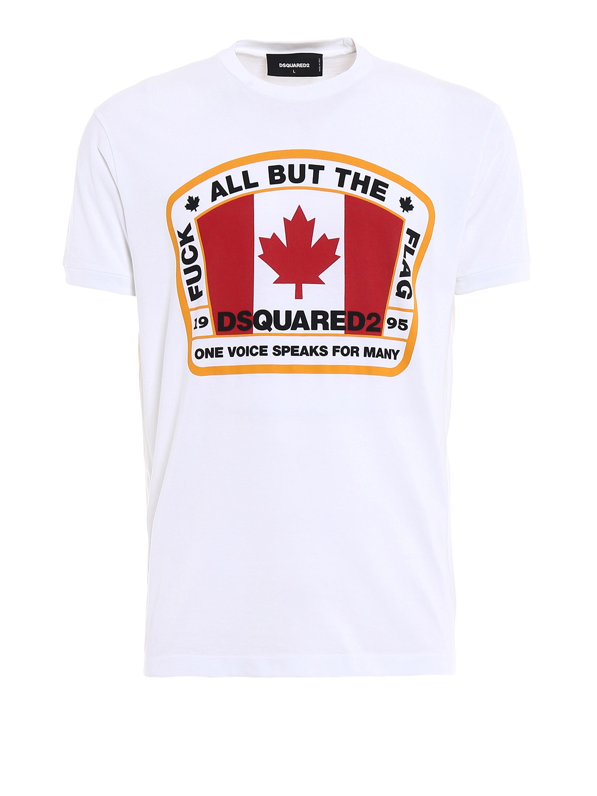 dsquared t shirt feuille