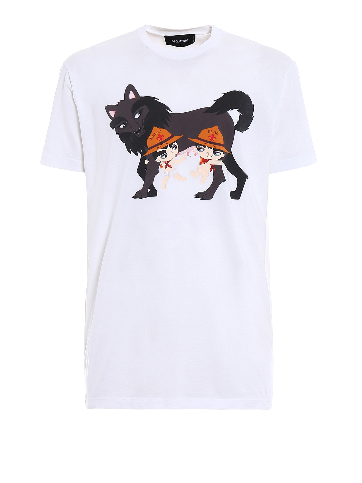 dsquared wolf t shirt