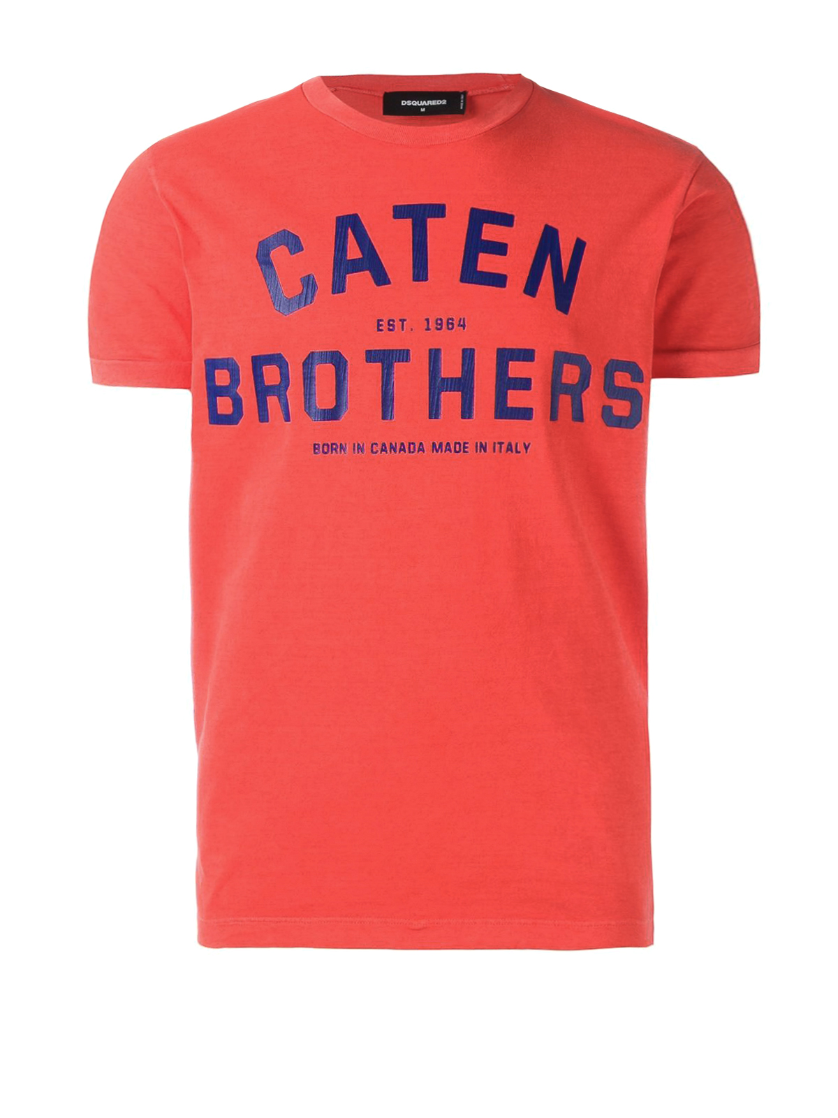 Gespierd enthousiasme erotisch T-shirts Dsquared2 - Caten Brothers cotton Tee - S74GD0200S20694304