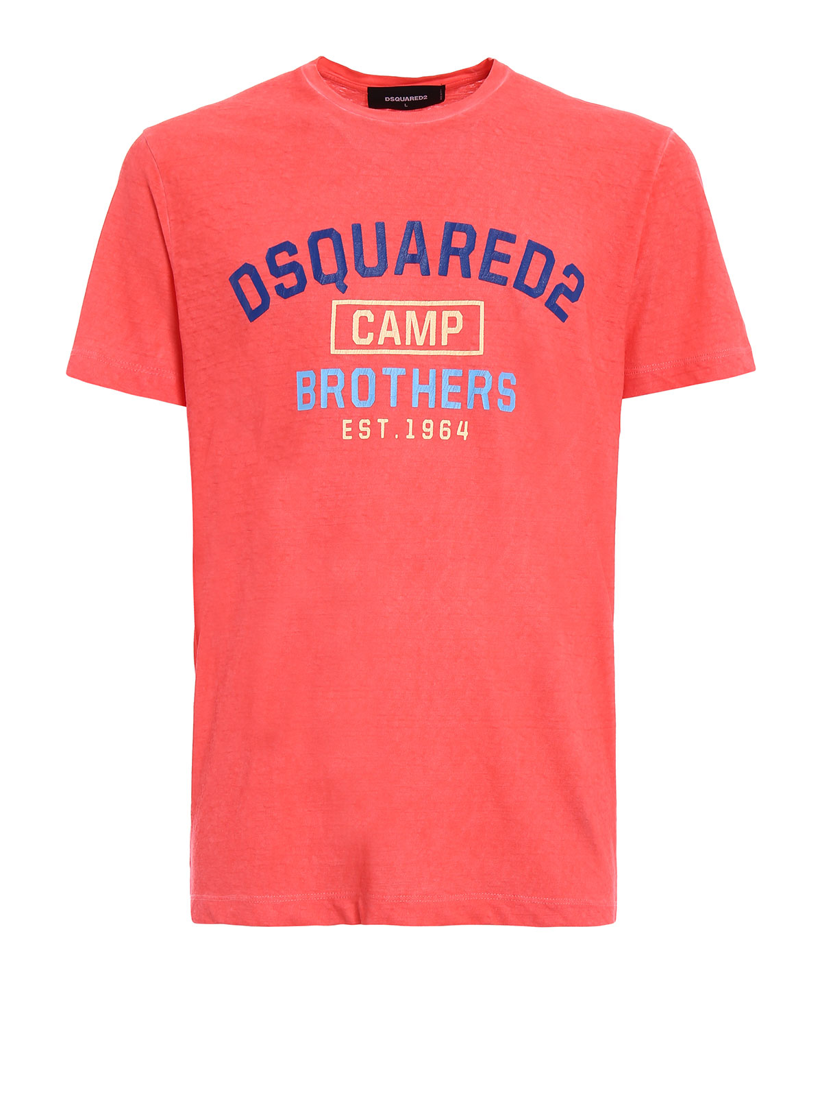 dsquared2 t shirt orange