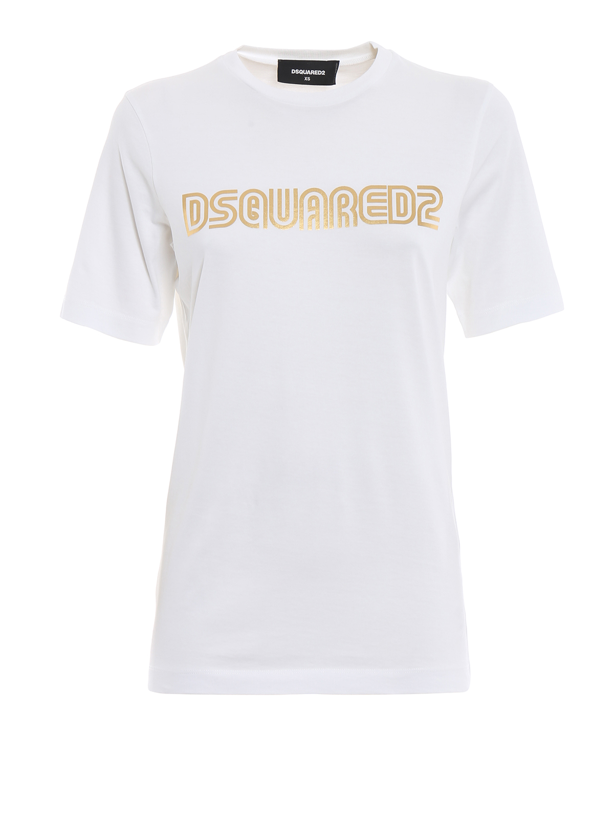 dsquared gold t shirt