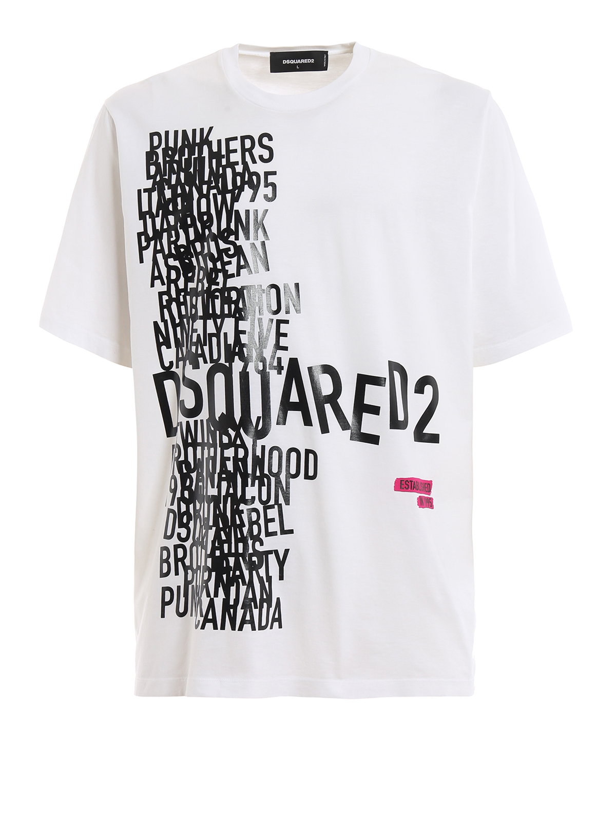 dsquared graphic t shirt