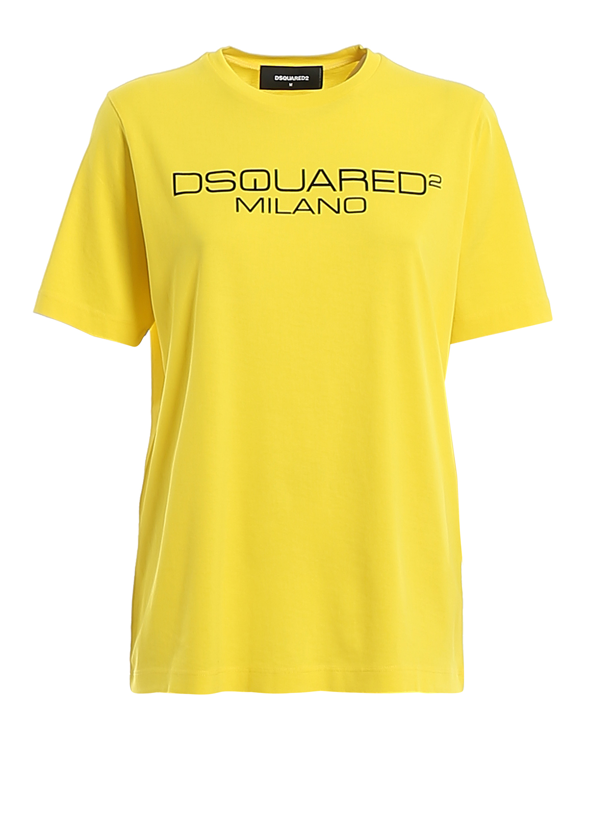 DSQUARED2 LOGO LETTERING PRINTED JERSEY T-SHIRT