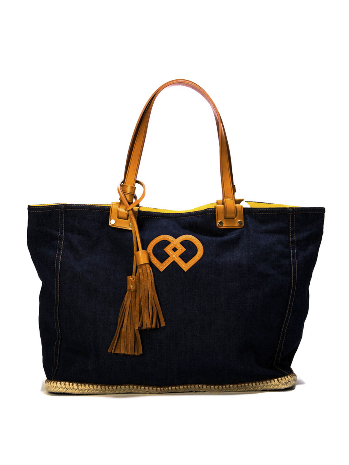 Totes bags Dsquared2 DD denim shopping bag SP22011013085