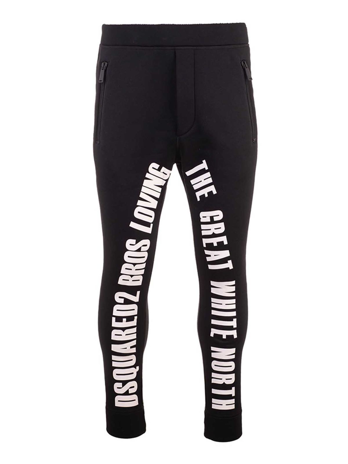 گرمکن Dsquared2 - Ski The Great North Pants in black - S71KB0294S25479900